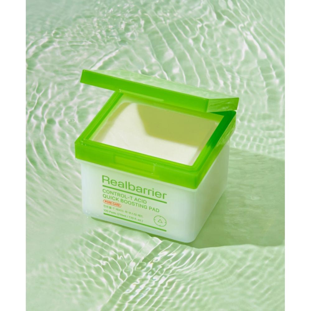 

Real Barrier ConTrol T Acid Quick boosTing Pad 100 sheeTs NONE