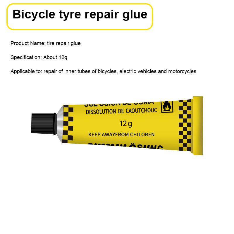 Tire Repair Tools Glue Strong Bonding Single Glue Tire Repair Glue Motorcycle Battery Car Bicycle Waterproof Cold Repair Glue