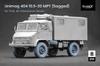 Unimog 404 MPT Wheel Set for AK and Revell Plastic Model Kits SCXWM35022S Scale-X 1/35 10.5-20 Weight-Deforming (5-Piece Set) ICM, Interactive,