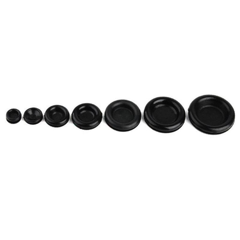 170pcs Multifunction Rubber Grommets Electrical Wire Gasket Kit for