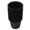 12PCS Water Planting Baskets Mesh Net Plant Pots Plastic Soilless Cultivation Cups with Cotton Rope
