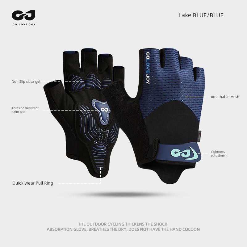 Climbing BEL EDEN Summer Cycling Gloves Half Finger Shock Absorption Mountain Road Bicycle Gloves Men's and Women's Cycling Sports Equipment