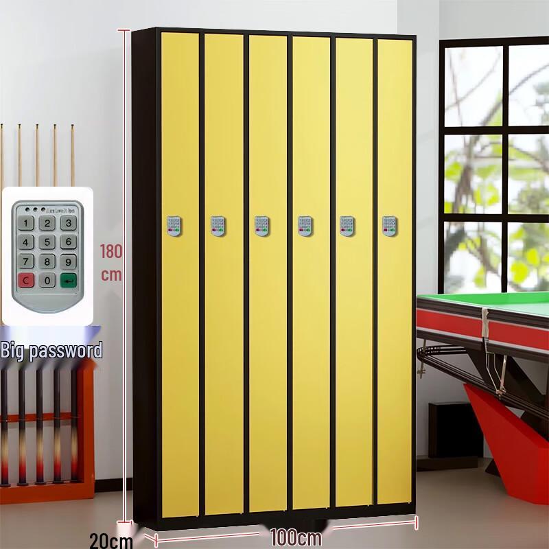 Xingkun 6-Door Billiard Cue Storage Cabinet