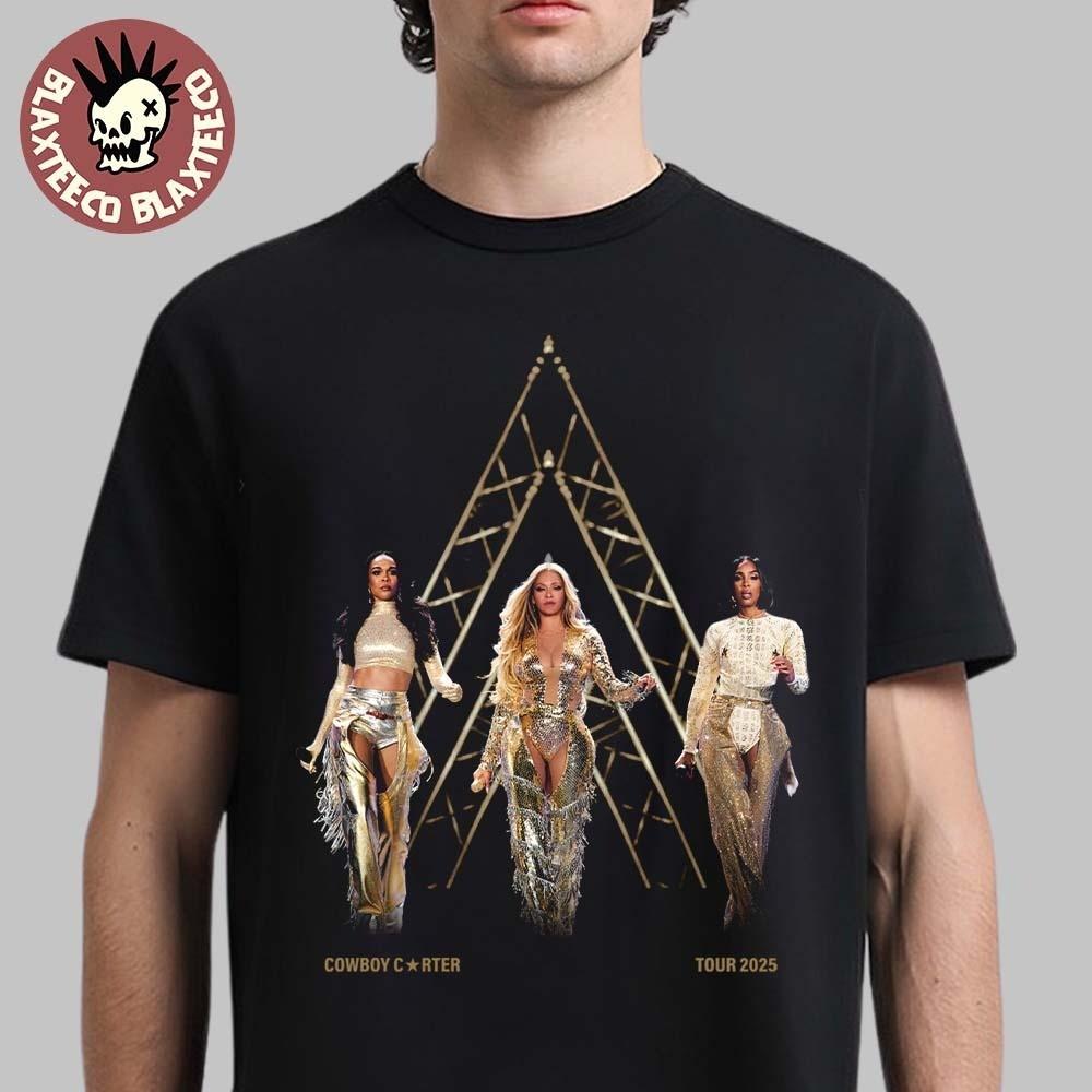 

Beyonce Destiny’s Child X Cowboy Carter Tour 2025 Legacy Black T-Shirt Unisex T-Shirt XXXXL