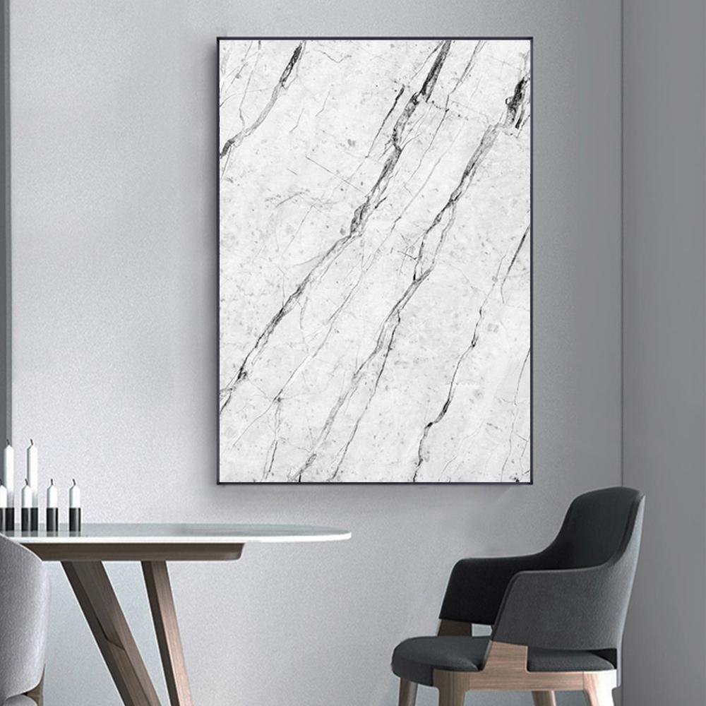 

Abstract Watercolor Gray Texture Lines Canvas Painting Wall Art Poster Living Room Bedroom Home Decor Mural