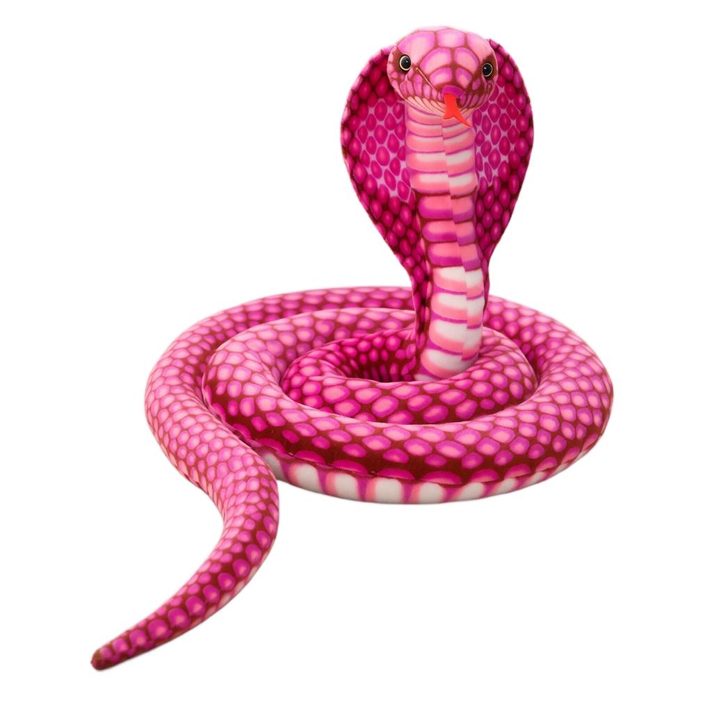 Realistic Plush Snake Toy - Soft Fake Snake for Pranks, Gifts and Halloween Decorations