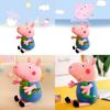 Adorable Peppa Pig Plush Toy Family Set Featuring Soft Pink Pig Dolls For Kids