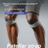 2Pcs Silicone Patella Tendon Knee Straps Support Care Strap Fixed Protection Flexible Sports Band Patellar Strape Brace Shock