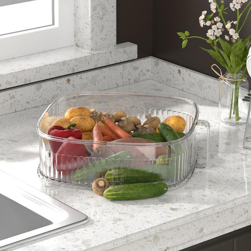 Stackable Transparent Food Cover Dustproof Storage Rack For Leftover Storage Family Gatherings