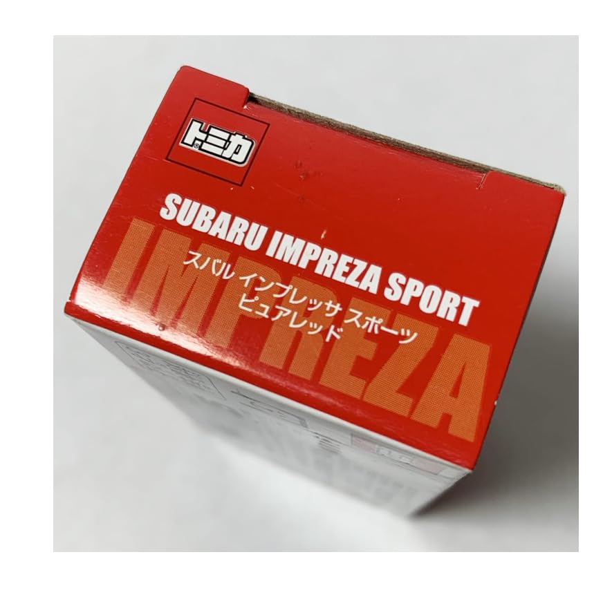 Tomica Subaru Impreza Sport Pure Red Not for (Overseas Exclusive, Sale)