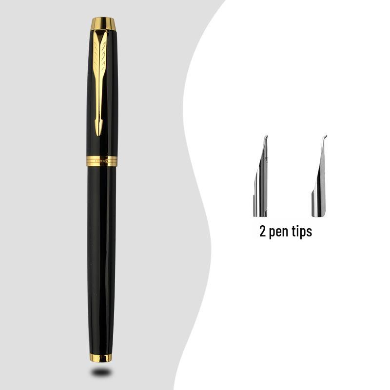 High-End Calligraphy Fountain Pen with Hard Nib for Artistic Writing, Practice & Signature - Ideal for Adults and Men