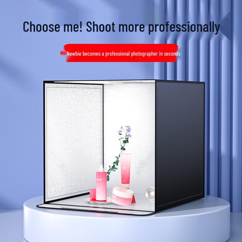 Compact Light Box for Still Life Photography - LED Studio for E-commerce Product Shots