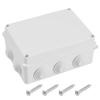 Winova Abzweigdose Elektrisch Kunststoff IP65 Zuverlässige Haltbarkeit für Innen- und Außenverkabelung 150mm x 110mm x Dose, Box, Gehäuse, ABS, Wasserdicht, Staubdicht,
