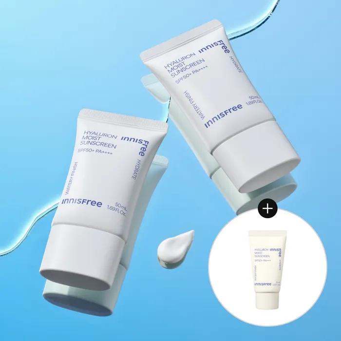 True Hyaluronic Moisture Sunscreen 50mL x 2
