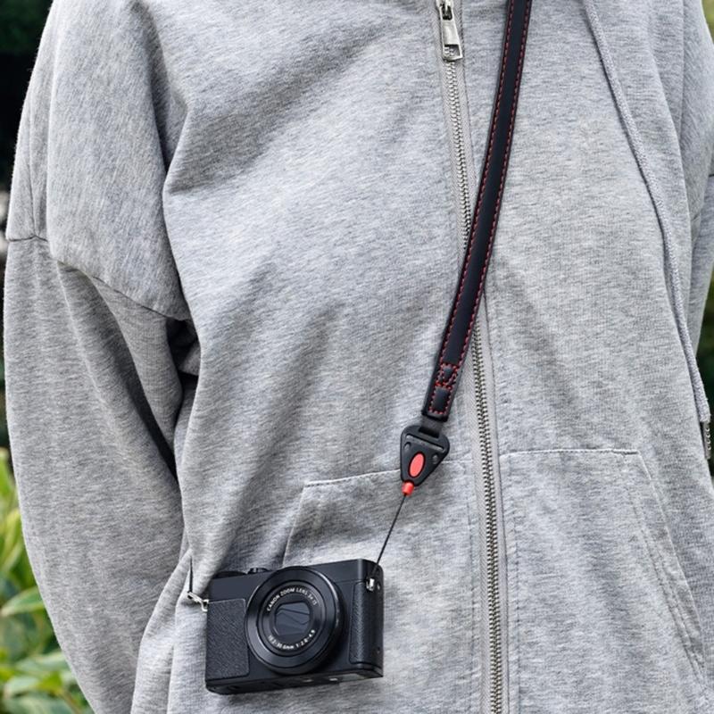Ergonomic Adjustable Shoulder Strap Rapid Removal Camera Neck Strap Compatibility With Multiple Camera Models