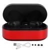 V3 TWS Bluetooth Headset 5.0 Wireless Intelligent Noise Reduction LED Earphone Earbuds for MusicBlack Red