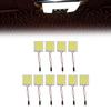 White Panel Lights 10 Pcs 18 LED Chips 40 X 20mm DC 12V