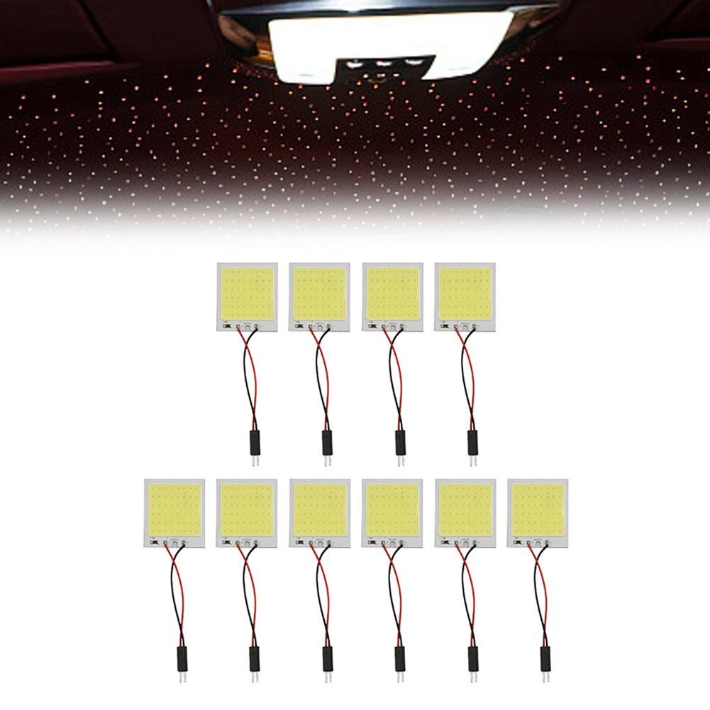 White Panel Lights 10 Pcs 18 LED Chips 40 X 20mm DC 12V
