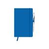A5 Notebook - Herlitz - my.Book Classic - 96 Sheets - Cream Paper - Blue Artificial Leather Cover