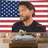 Jensen Ackles Wandteppich Amerikanische Flagge Heimdekoration Wandbehang Abdeckung Schlafzimmer Hintergründe Außenbanner Dekoration Geschenk für Fans