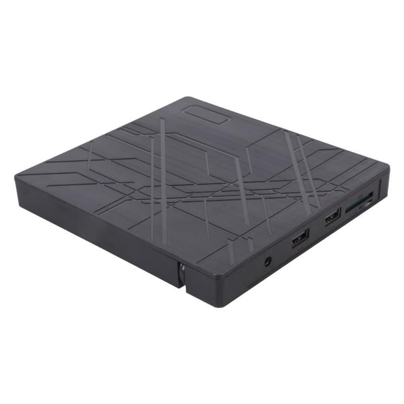 Slimly External Cds Drive DVDs Burners Writer MultiFunction USB3.0 Type C Hubs for PC Laptop Data Backups Installation