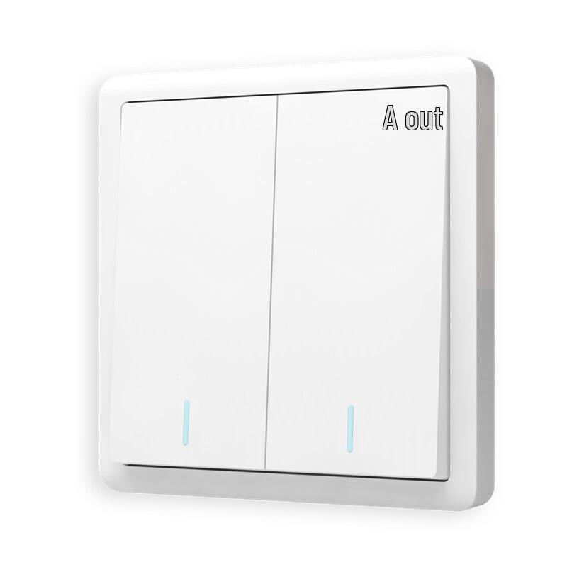 ABB Yuanzhi Series White 86-Type Wall Switches & Sockets