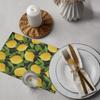 4Pcs Fruit Placemat Summer Fruit Theme Happy One Birthday Party Decorations Kid Adult Baby Shower Supplies Wedding Party Favors