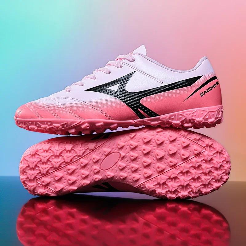 New Men Football Boots Soccer Shoes Hot-selling Match Non-Slip Cleats Sneakers FG/TF High-quality Indoor Mid-top Futsal Light