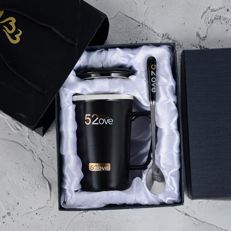 Керамика Пара чашек Практичные парные чашки День святого Валентина Свадебная кружка Подарки 250ML