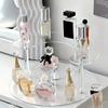 3 Tier Perfume Organizer Riser Removable Round Makeup Display Shelf Acrylic Display Stand  Figures