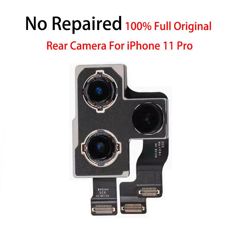 Original No Repaired Back Rear Main Camera Flash Module Sensor Flex Cable For iPhone X XR XS 6 6S 7 8 Plus 11 12 Pro MAX Mini