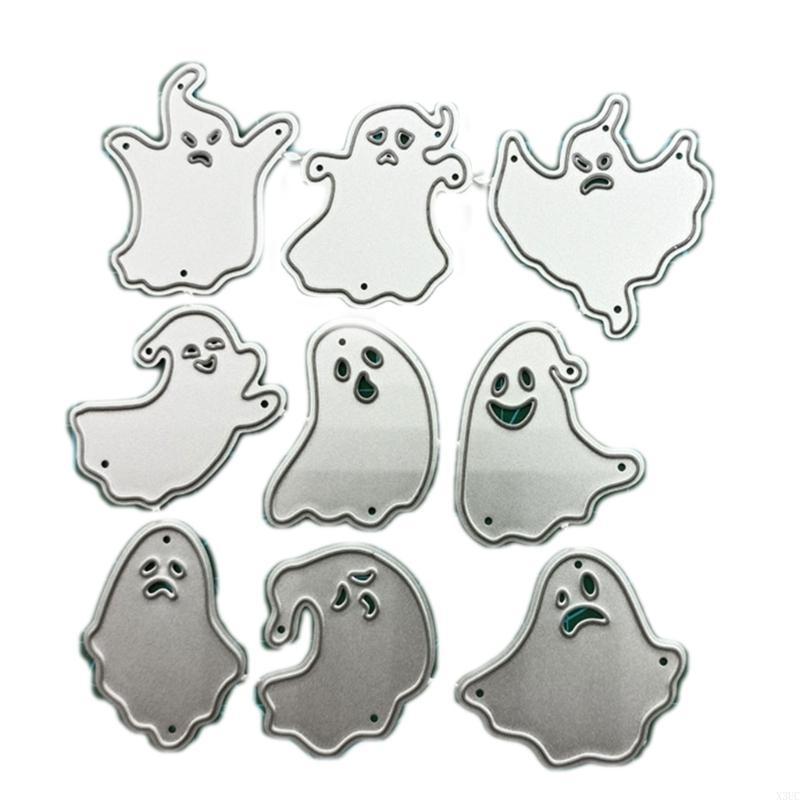Metal Cutting Dies Carbon Steel Halloween Stencils for Card Making Album Decor X3UC
