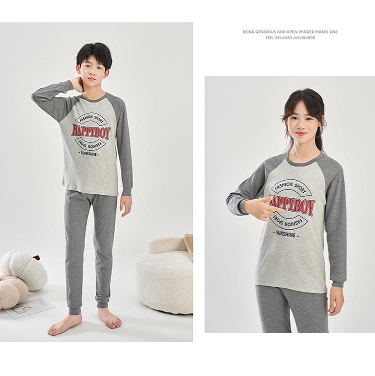 Thermounterwäsche-Set für Kinder: Weiche Baumwoll-Basisschicht-Pyjamas für Jungen und Mädchen - Perfekt für Herbst- und Winterkleidung.