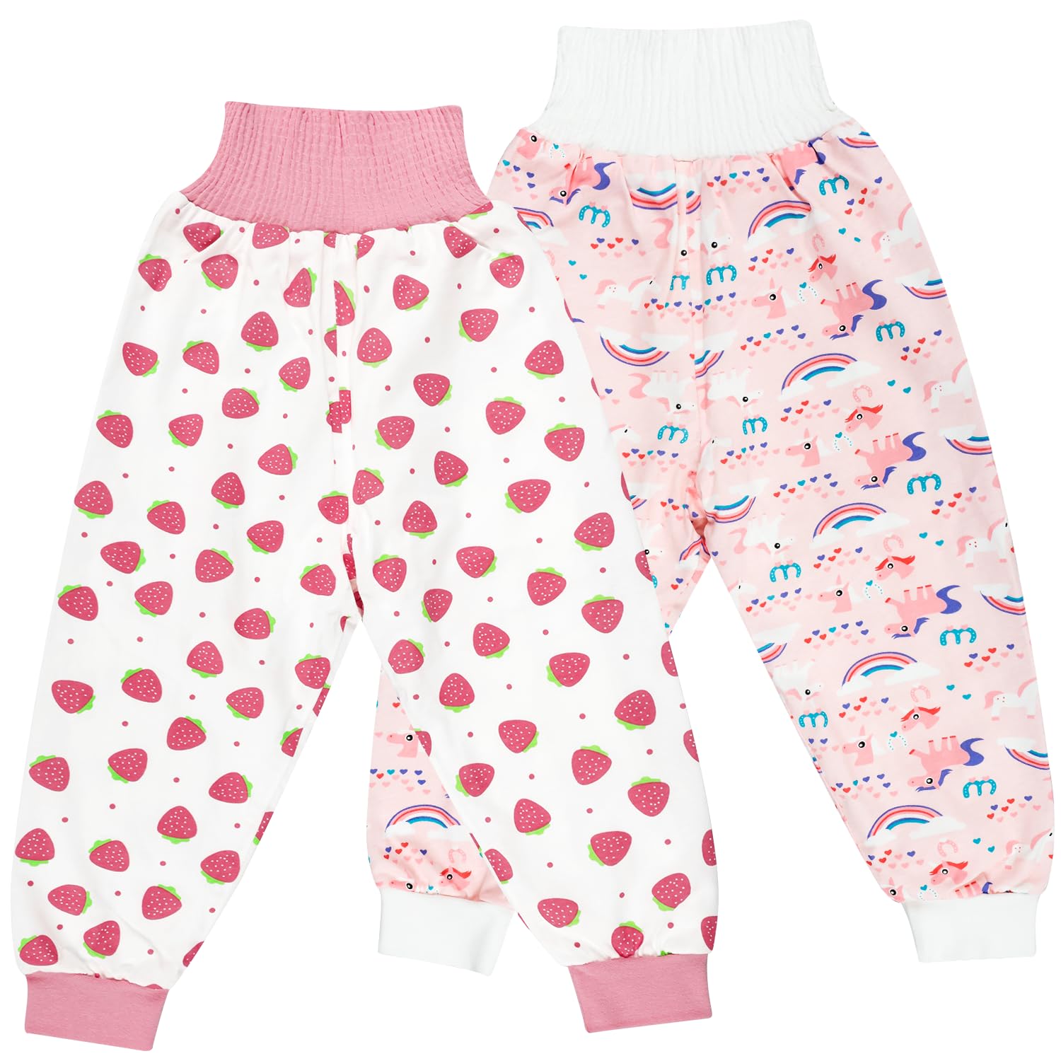 

MooMoo Baby Набор от энуреза Улучшенный Высоко для Мальчиков и Девочек Трусы, 2, Хлопок, Впитывающий, Дышащий, (5-7 лет)