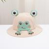 Cute little frog baby hat for sun protection, fisherman hat for children traveling, sun protection hats for boys and girls