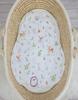 Rounded cotton sleeping bag for children S 0-6 months summer TOG 1.0 - forest softness