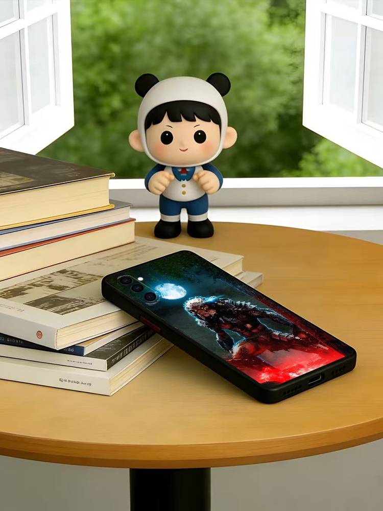 

The P-Predator Phone Case For Samsung Galaxy A73,A72,A71,A70,A53,A52,A51,Soft Silicone Black Cover Samsung a71 5g
