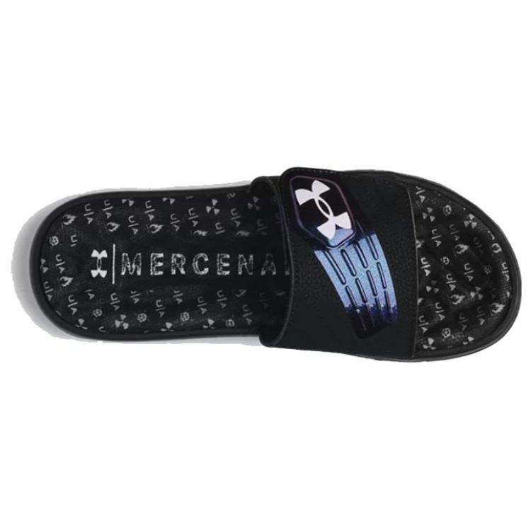 Кроссовки Under Armour Mercenary 12 Slide Black мужские белые 3023759-001 40 — фото 4