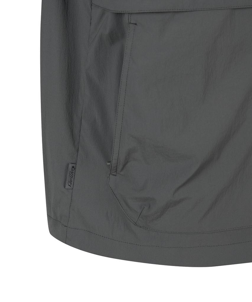 Discovery Expedition Men'S Freshvent Lightweight Woven Training High-Neck Jacket (D/Grey)