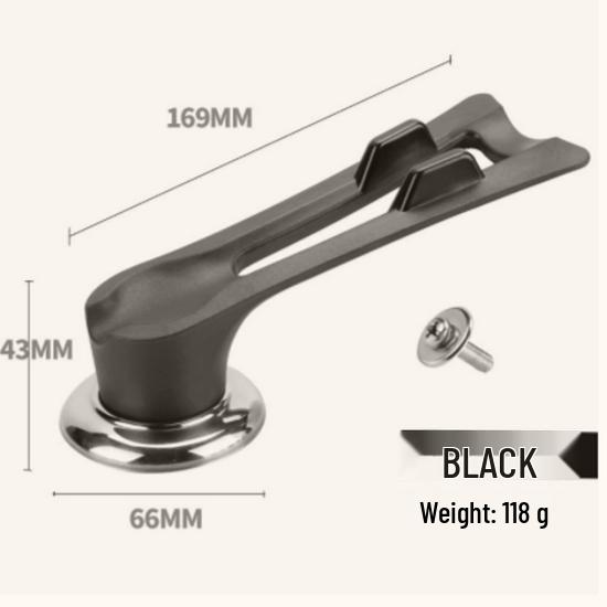 Universal Stand-up Pot Lid Handle & Utensil Holder - Anti-scald, Fits Spatula, Spoon, Wok Handles