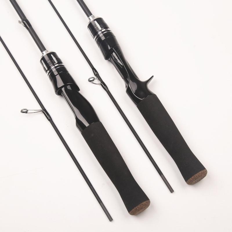 Light Weight Fishing Rod with Ergonomic Handle Carbon Fiber Rod for Beginner Stream and Creek Angling