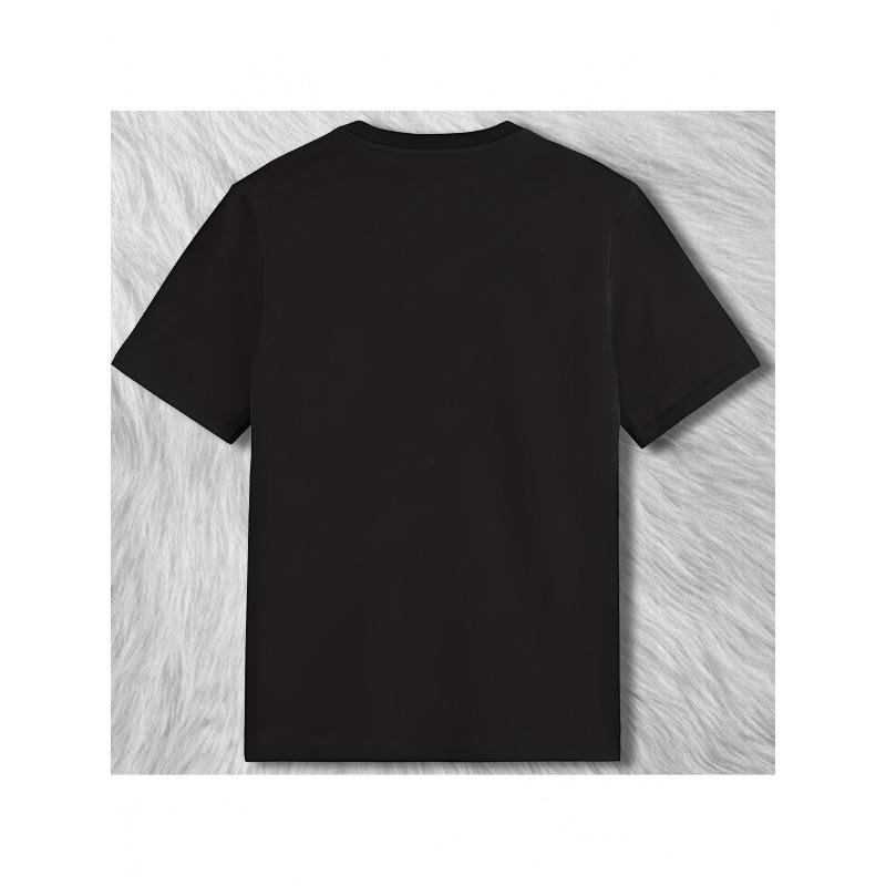 European Size Women's Summer Short Sleeve T-Shirt - Cute "My Soul Is Good" Slogan with Leopard Print & Pink Bow Detail, Black Round Neck Casual Blouse