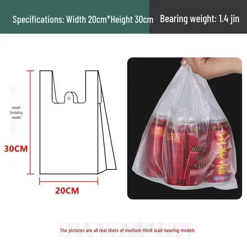 

Transparent Plastic Food & Takeaway Bags