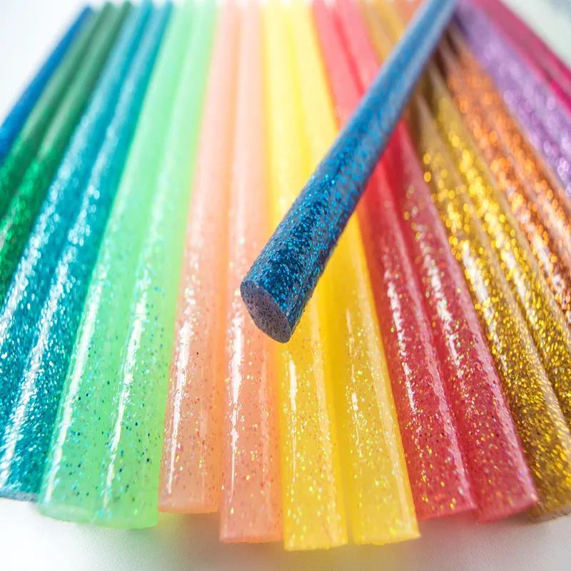 Colorful Electro-hot Melt Glue Stick 11mm Resin Glue Stick High Viscosity Melt Gun Accessories