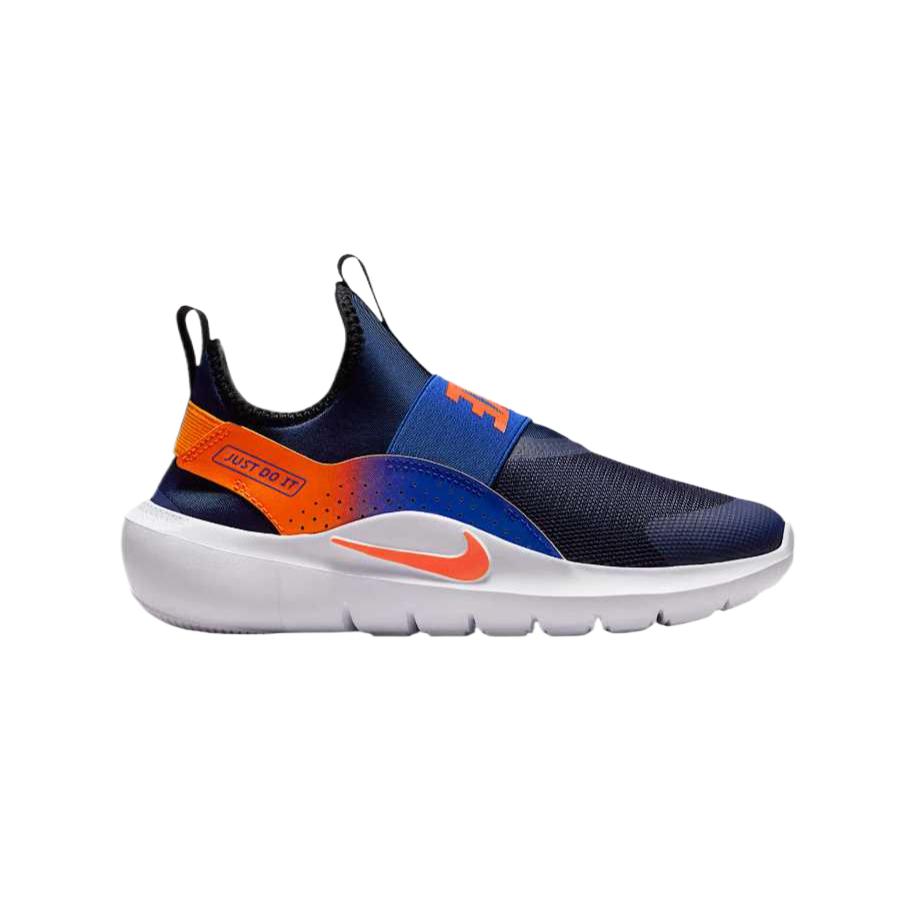 Nike Flex Runner 4 Comfortable Fashion Versatile Classic Kids Running Shoes Kids Running Shoes Navy-Blue IF2893-401