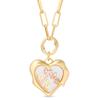 Love Zircon Necklace Light Luxury Versatile Collarbone Chain French Diy Design Accessories