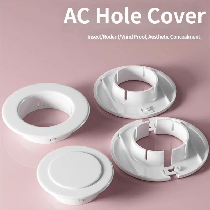 Plastic Air Conditioning Pipes Cover Replacement Wall Decorative Cover Wall Decorative Cover Pipe Plug Enduring