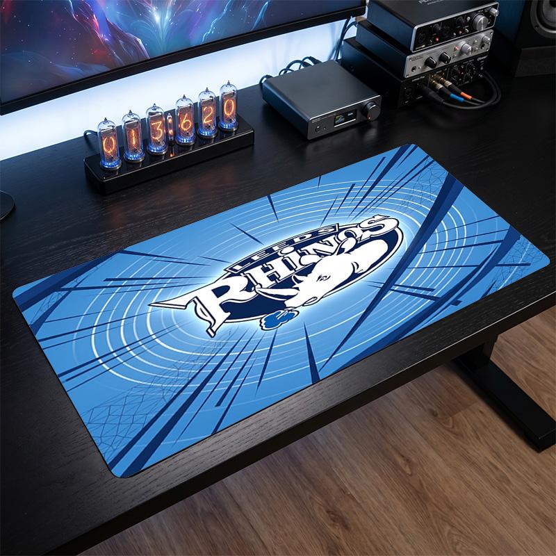 Leeds Rhinos Pattern Mousepad Anti?Slip Rubber Desk Pad For Gaming Working Desktop Decoration