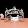 Hair Ornaments Baroque Crown Shiny Princess Tiara Elegant King Crown  Man