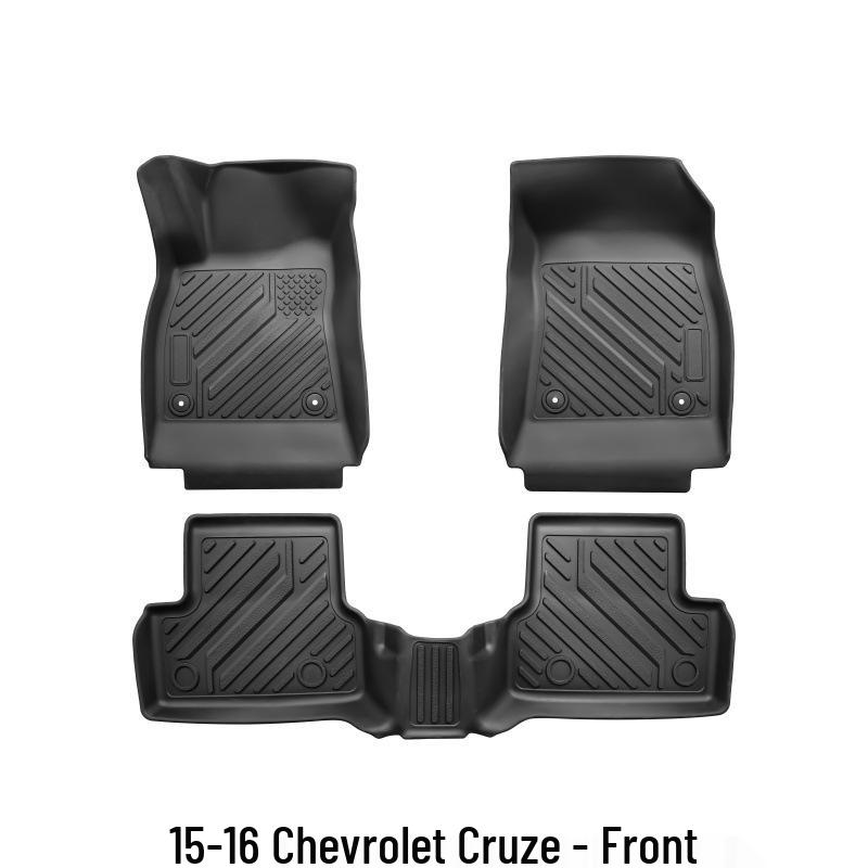 TPE Eco-Friendly Floor Mats for 2015-2016 Chevrolet Cruze Interior Modification